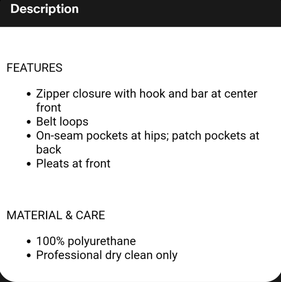 Women's 7 For All Mankind Faux Leather Shorts NWT Luxe Pink- Xsmall - Picture 3 of 5